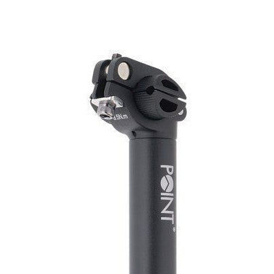 Tige de selle noire pour vélo 25.4 à 27.2 mm Point - #2