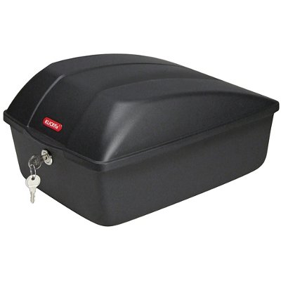 Top case Klickfix Bike Box GTA sur porte bagage vélo - #1