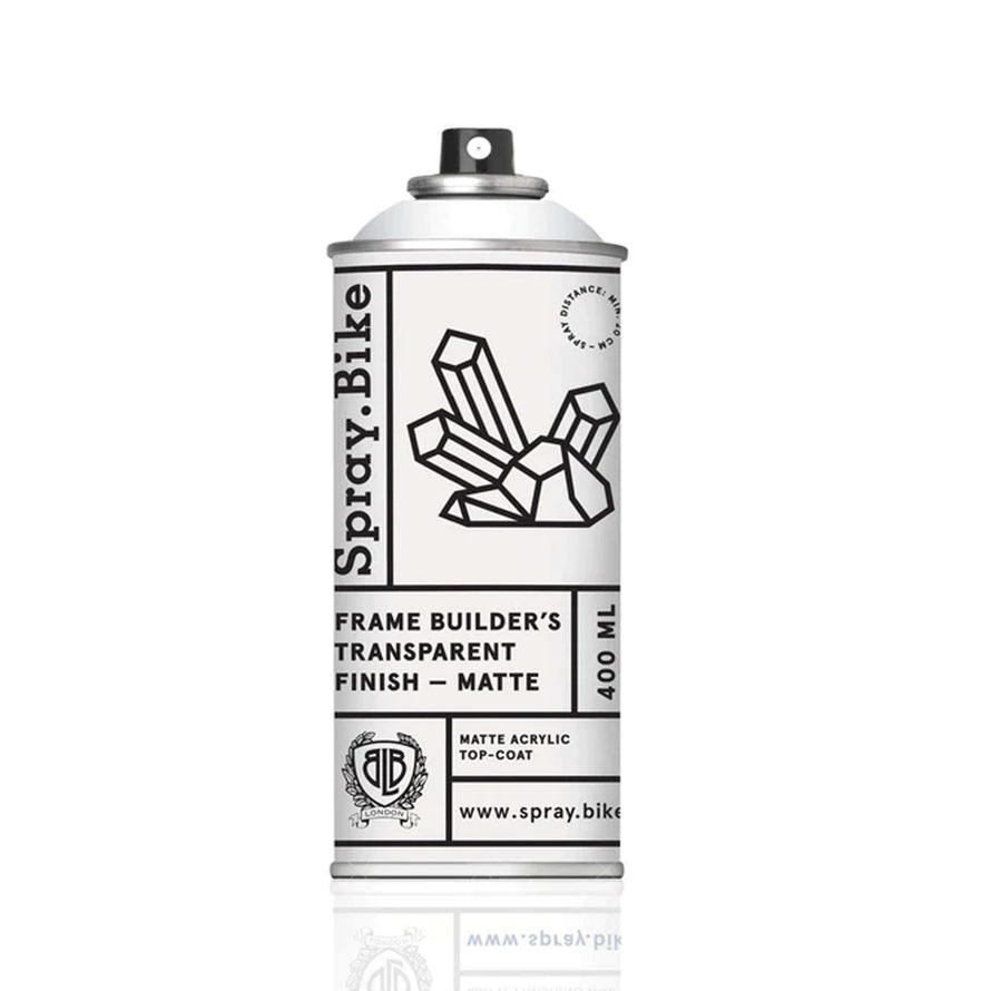 Vernis mat pour finitions peinture de vélo Spray.Bike 400 ml