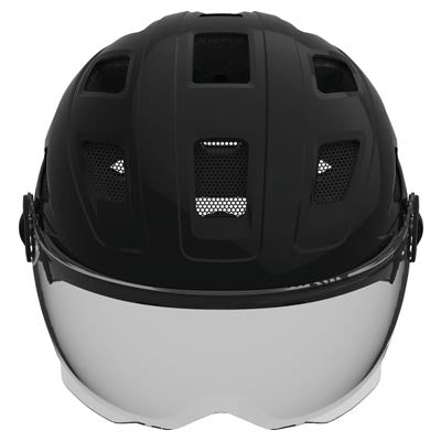 Abus Visier breit klar oder Rauch für Fahrradhelm Hyban +
